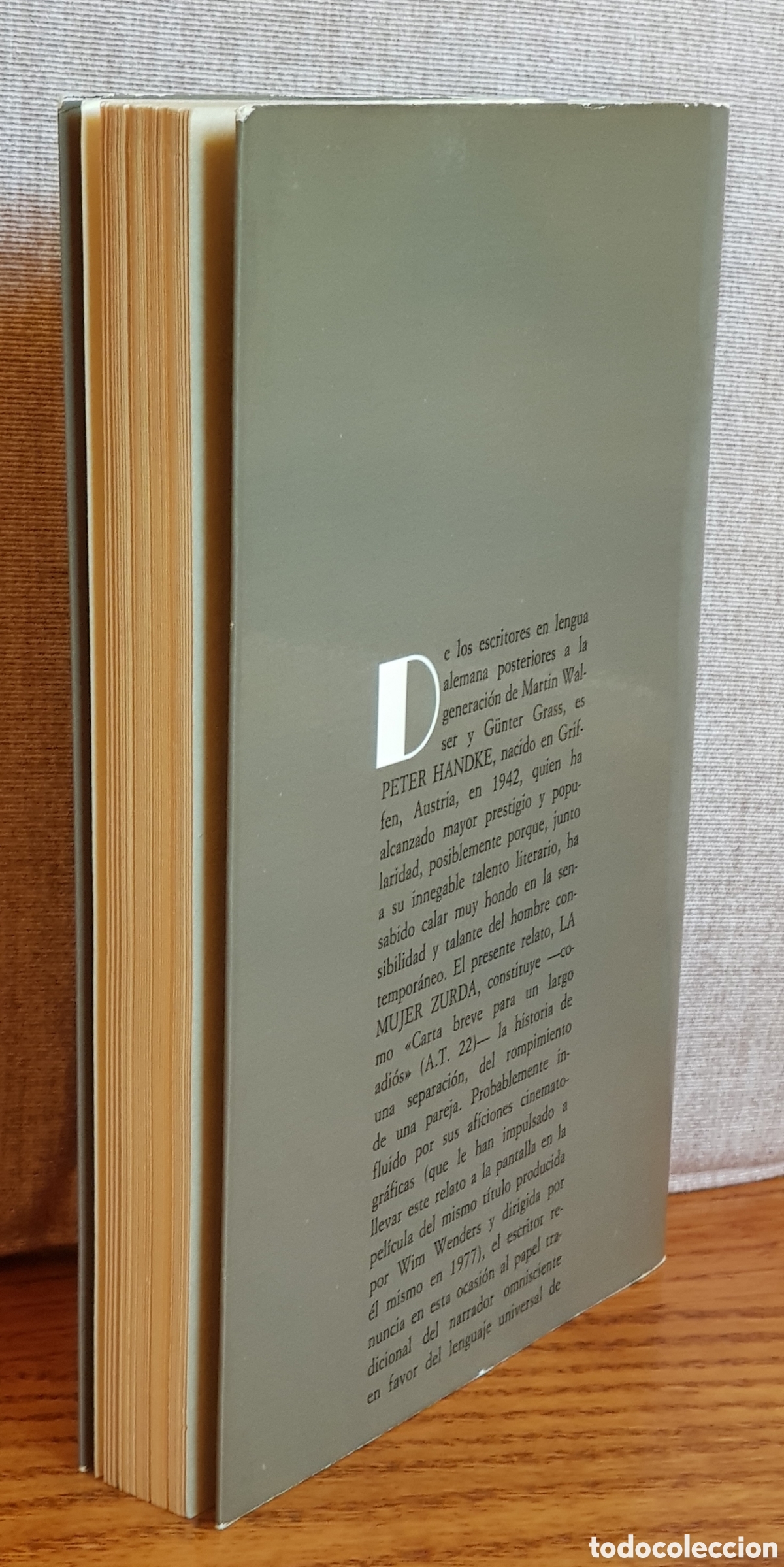 Libros de segunda mano: La mujer zurda. Peter Handke - Foto 3