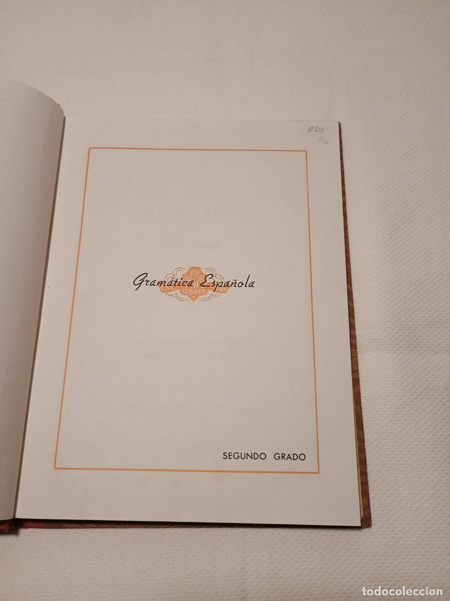 Libros de segunda mano: Gramatica segundo grado 1961 - Foto 2