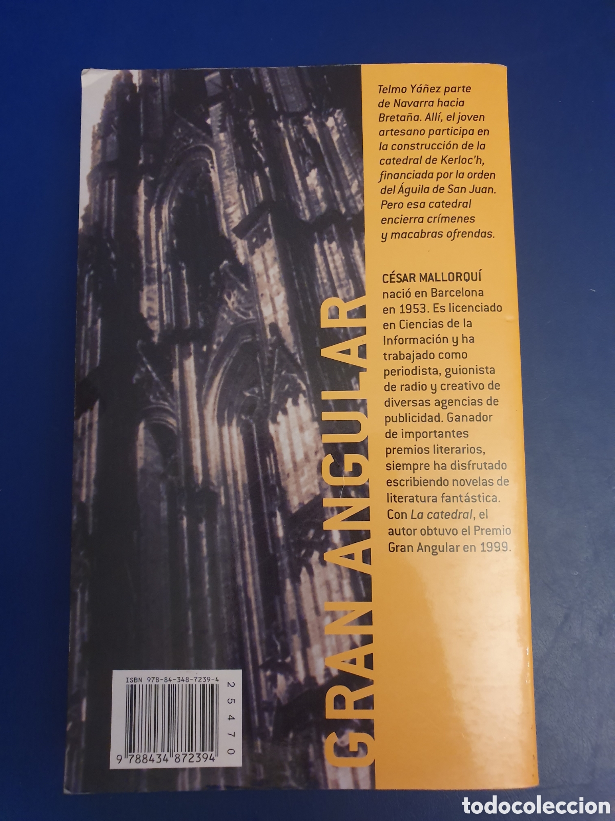 Libros de segunda mano: QUELA LIBRO. LA CATEDRAL CESAR MALLORQUI PREMIO GRAN ANGULAR 1999 - Foto 3