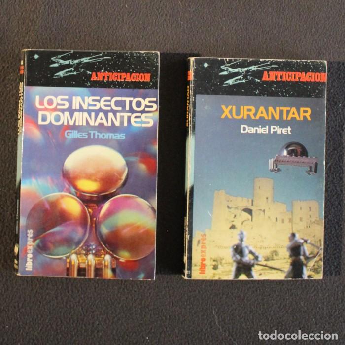 Livros em segunda m&atilde;o: LOTE 2 LIBROS ANTICIPACION CIENCIA FICCION, FLEUVE NOIR NUEVA SITUACION. XURANTAR, LOS INSECTOS DOMI
