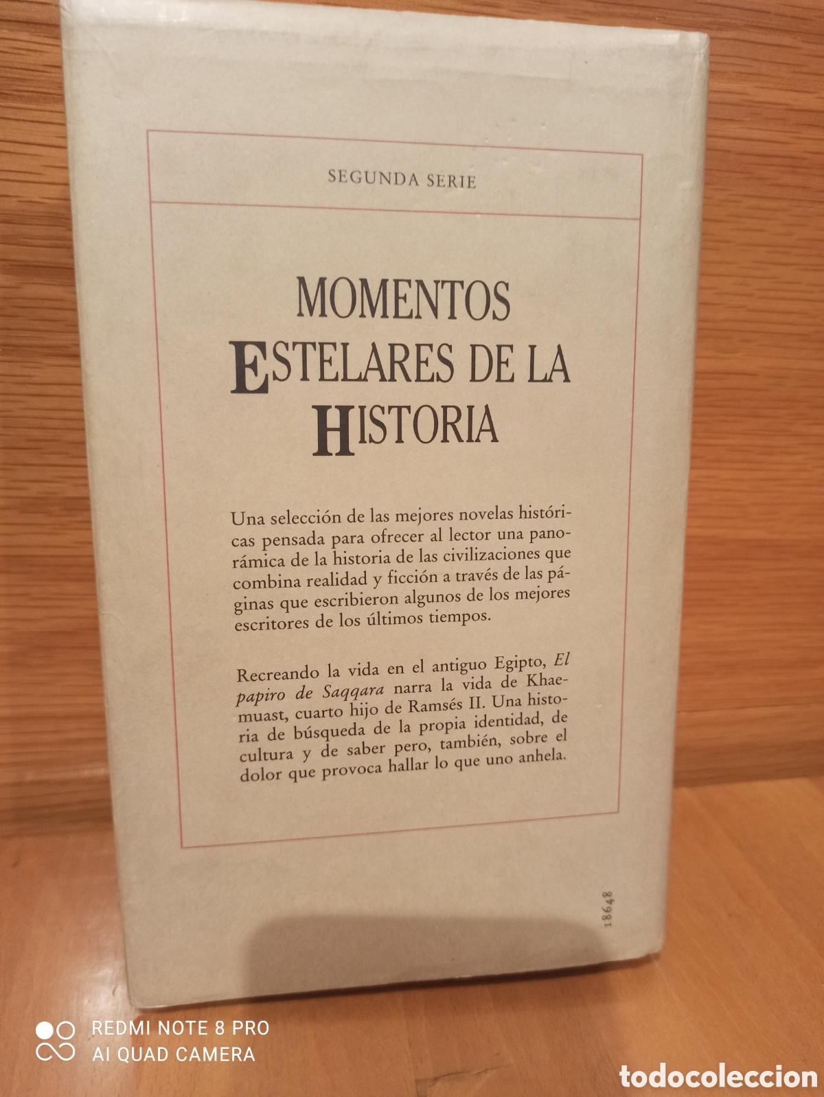 Libros de segunda mano: Libro El papiro de Saqqara - Foto 2