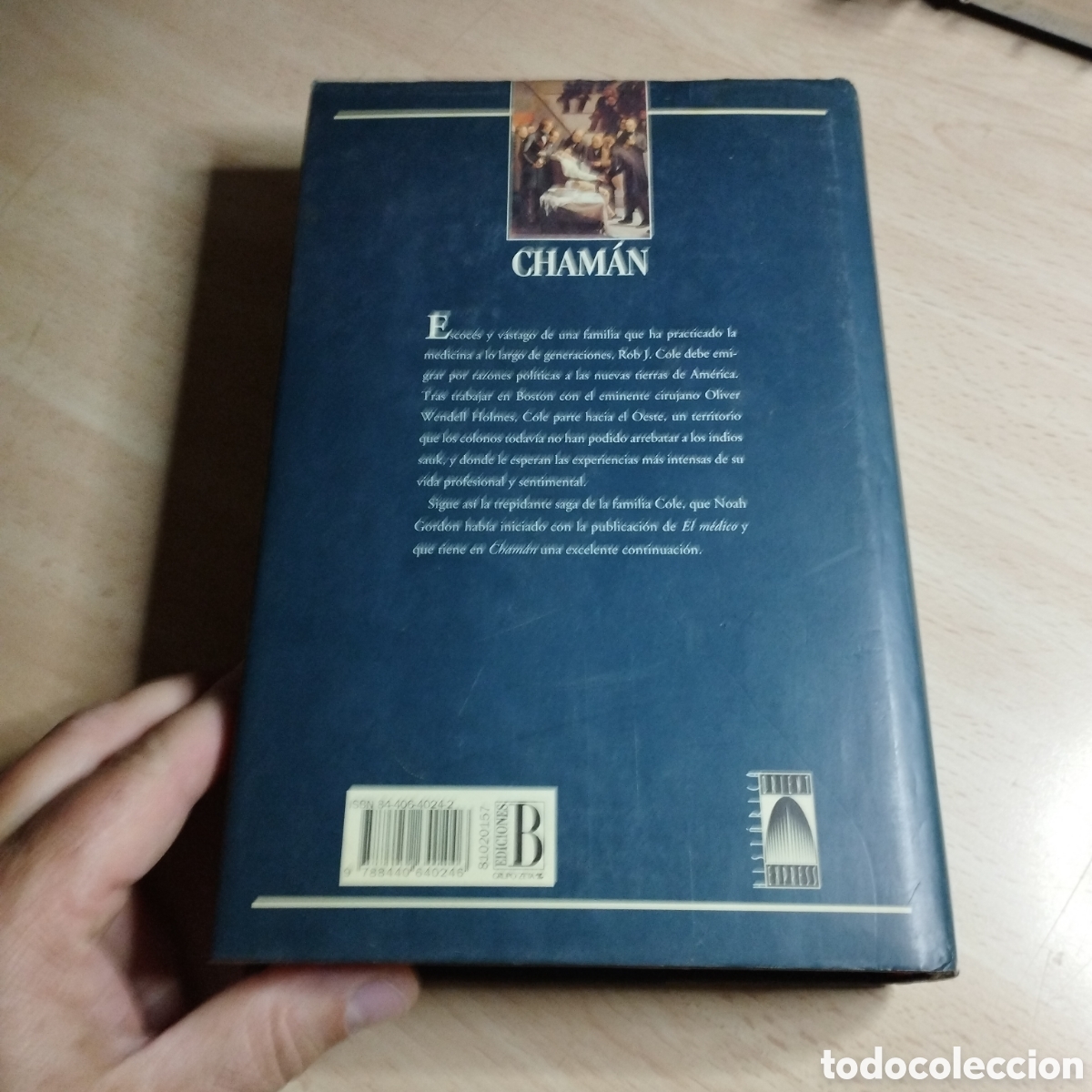 Libros de segunda mano: Cham&aacute;n. Noah Gordon. 1996. Ediciones b - Foto 2