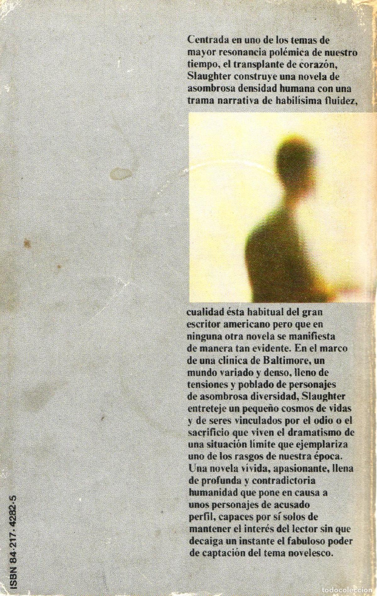 Libros de segunda mano: Con el corazon de otro - G. Slaughter, Frank - Foto 3