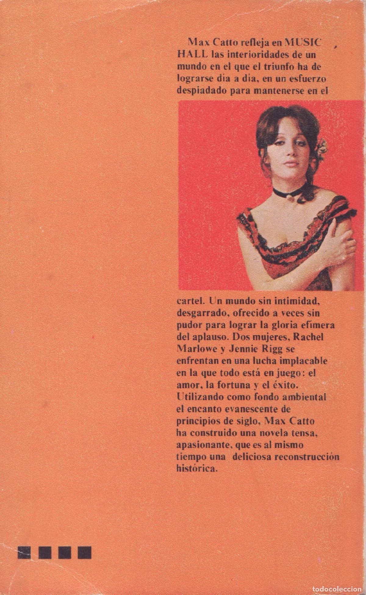 Libros de segunda mano: Music hall - Catto, Max - Foto 3