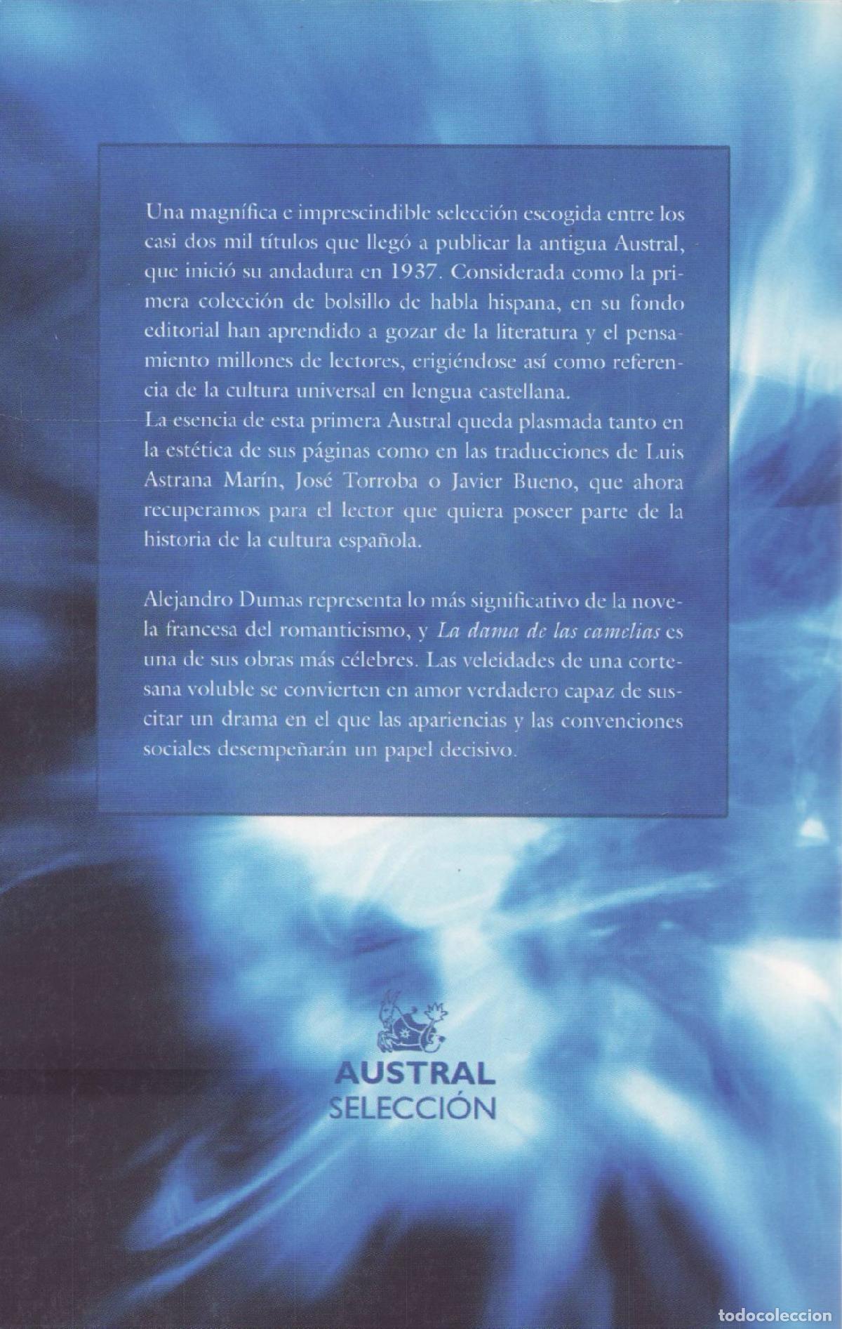 Libros de segunda mano: La dama de las camelias - Dumas, Alejandro - Foto 2