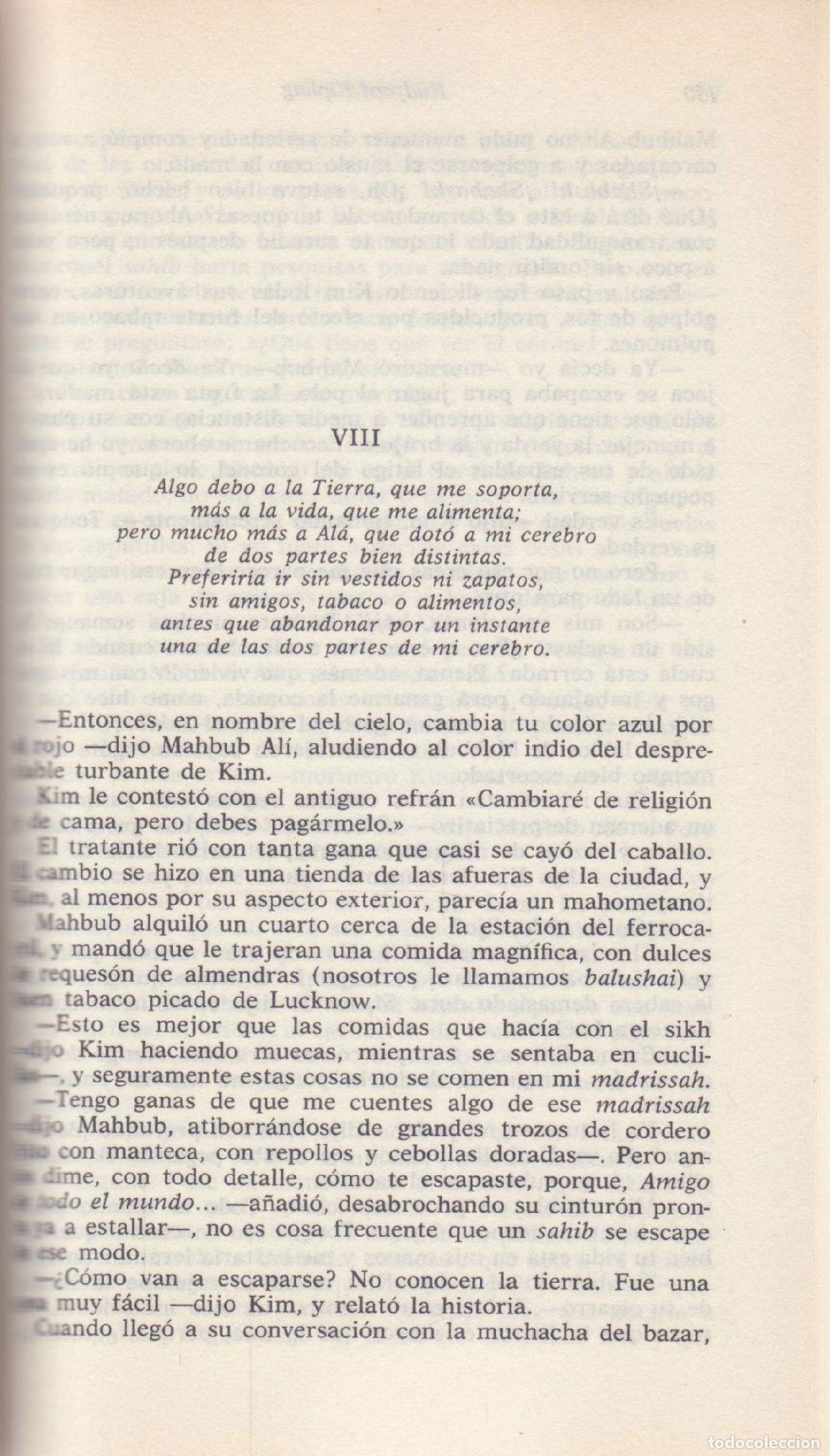 Libros de segunda mano: Kim - Kipling, Rudyard - Foto 2