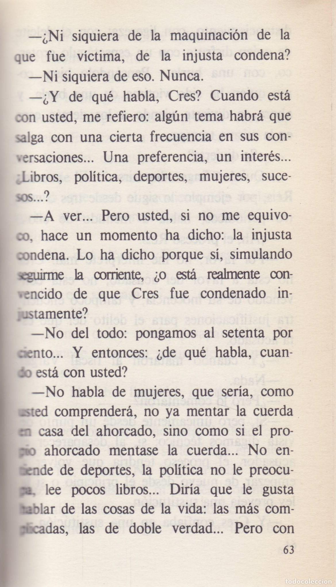 Libros de segunda mano: El contexto - Sciascia, Leonardo - Foto 3