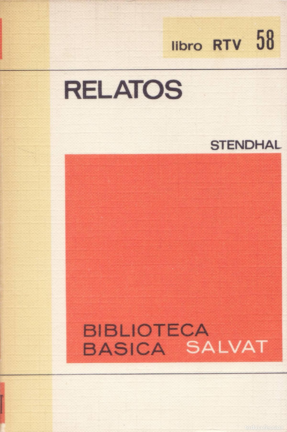 Libros de segunda mano: Relatos - Stendhal - Foto 1