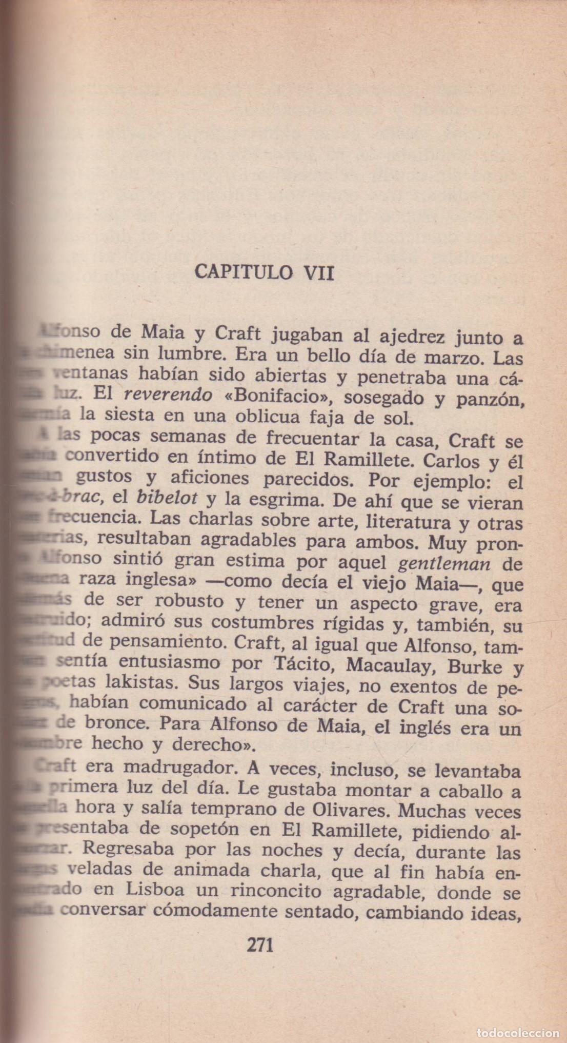 Libros de segunda mano: Los Maias - de Queiroz, Eca - Foto 2