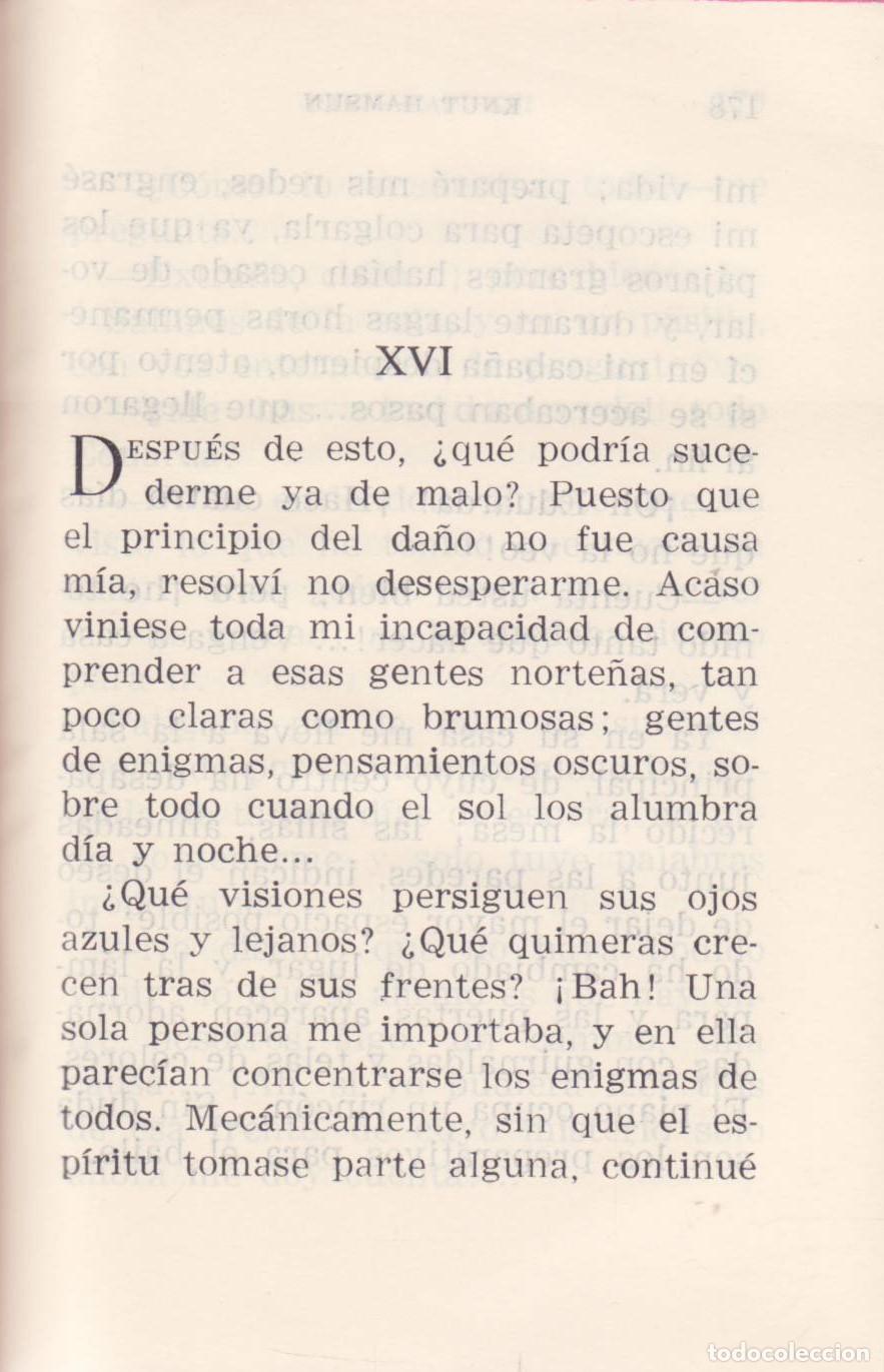 Libros de segunda mano: Pan - Hamsun, Knut - Foto 2