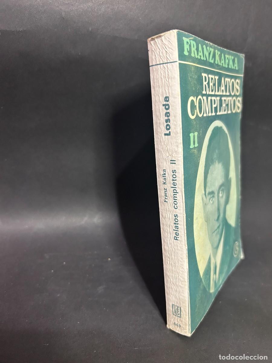 Libros de segunda mano: FRANZ KAFKA - RELATOS COMPLETOS - 1981 - Foto 2