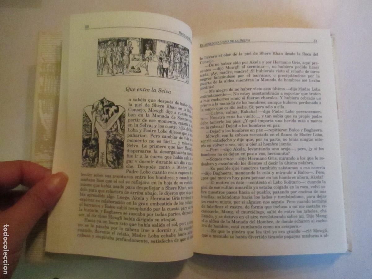 Libros de segunda mano: RUYARD KIPLING El segundo libro de la selva W31396 - Foto 2