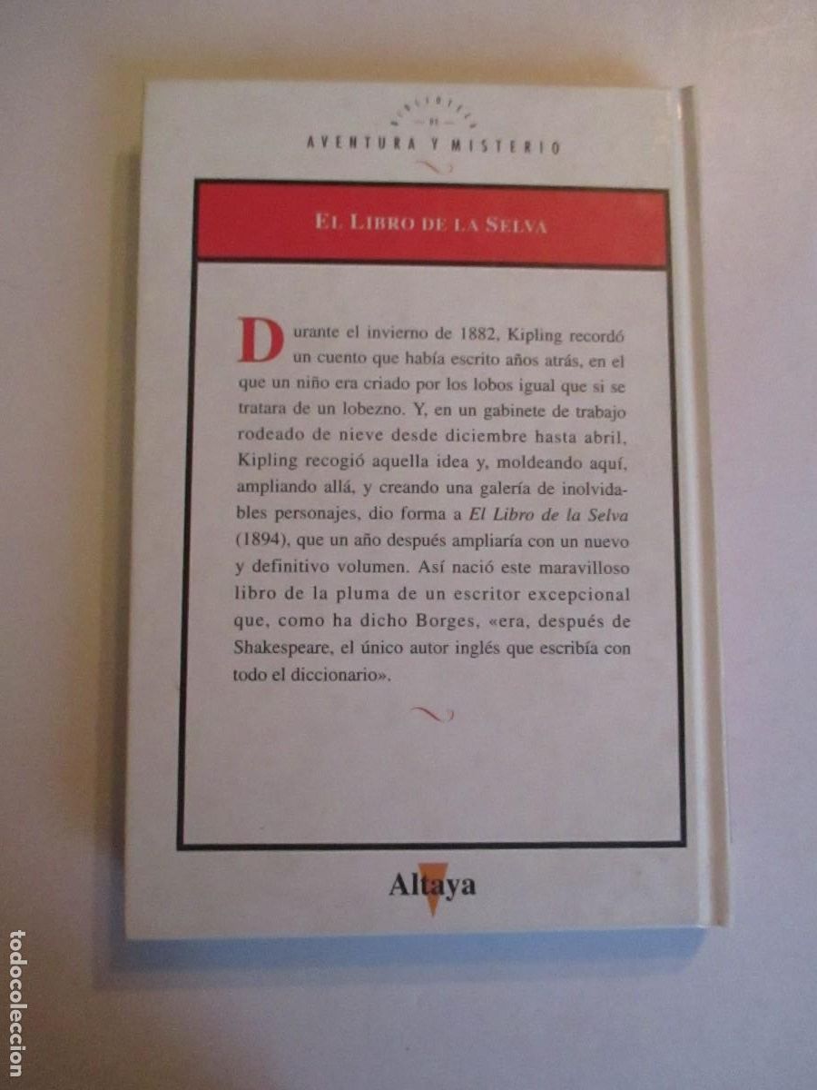 Libros de segunda mano: RUYARD KIPLING El libro de la selva W31397 - Foto 3