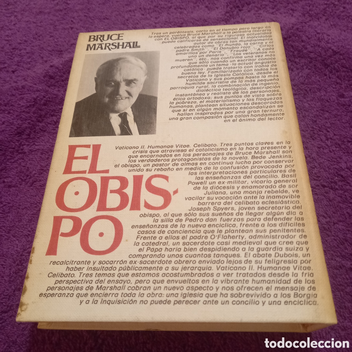 Libros de segunda mano: El obispo. Bruce Marshall. - Foto 3