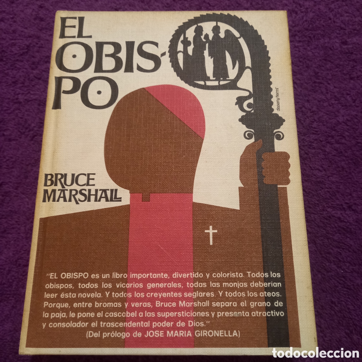 Libros de segunda mano: El obispo. Bruce Marshall. - Foto 1