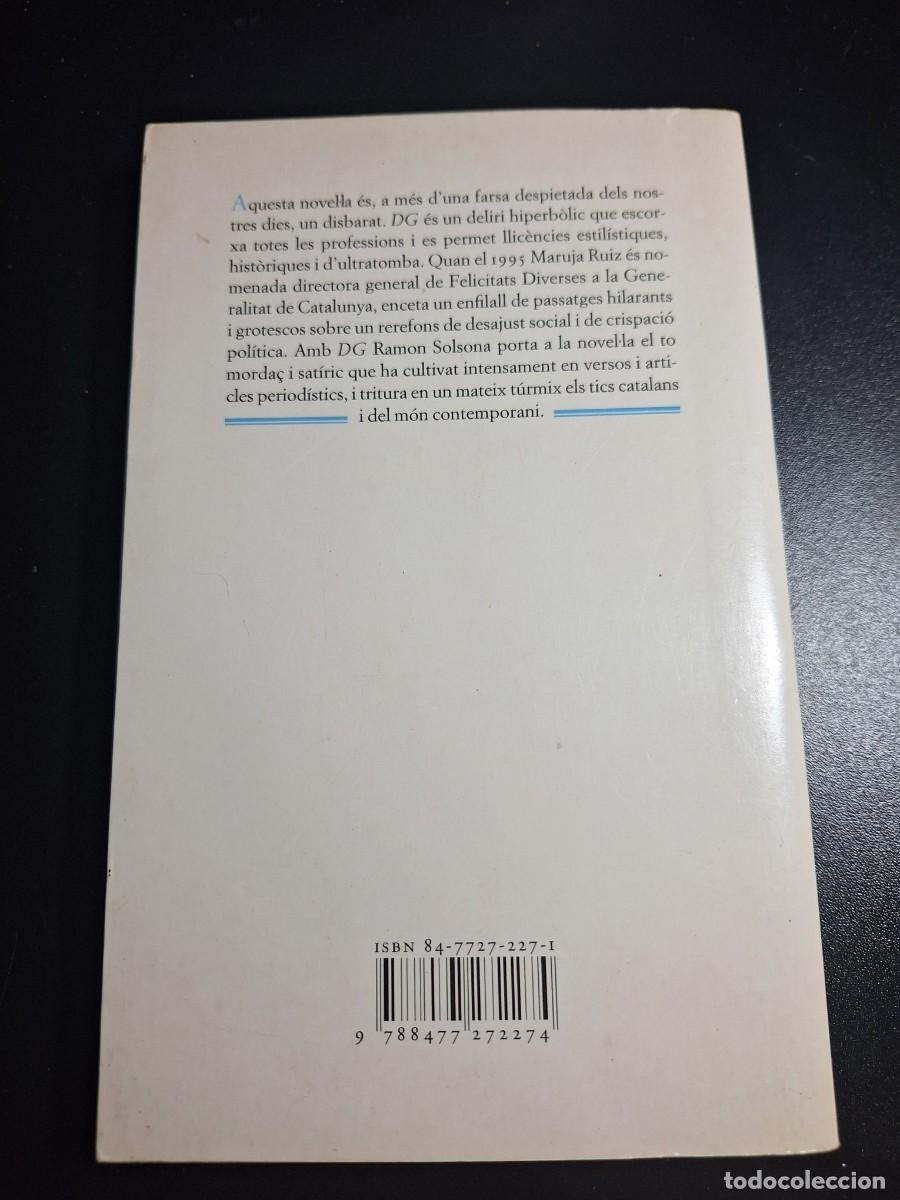 Libros de segunda mano: DG - Ram&oacute;n Solsona - Foto 3