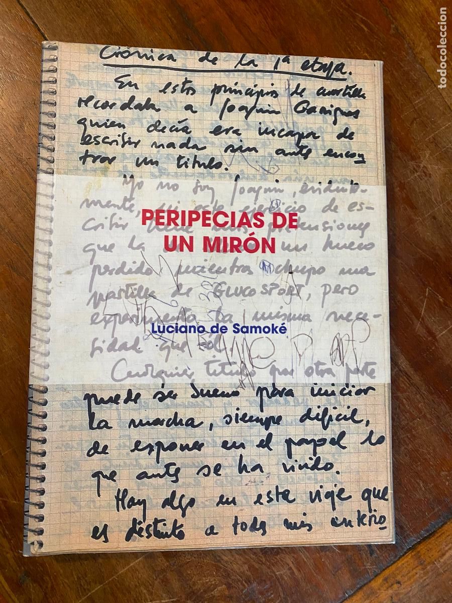 Libri di seconda mano: PERIPECIAS DE UN MIRON - LUCIANO DE SAMOK&Eacute;