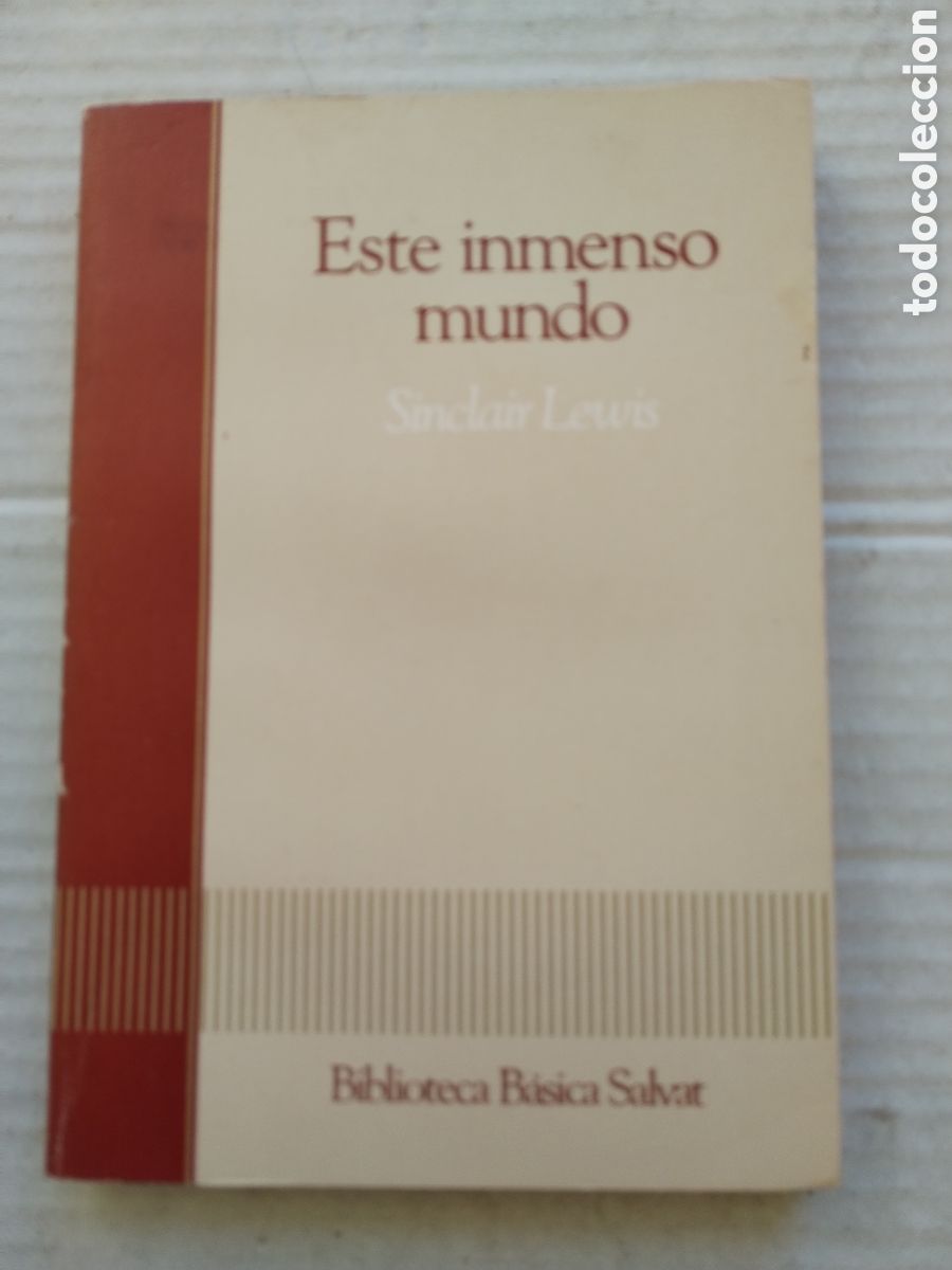 Libros de segunda mano: ESTE INMENSO MUNDO/SINCLAIR LEWIS - Foto 1