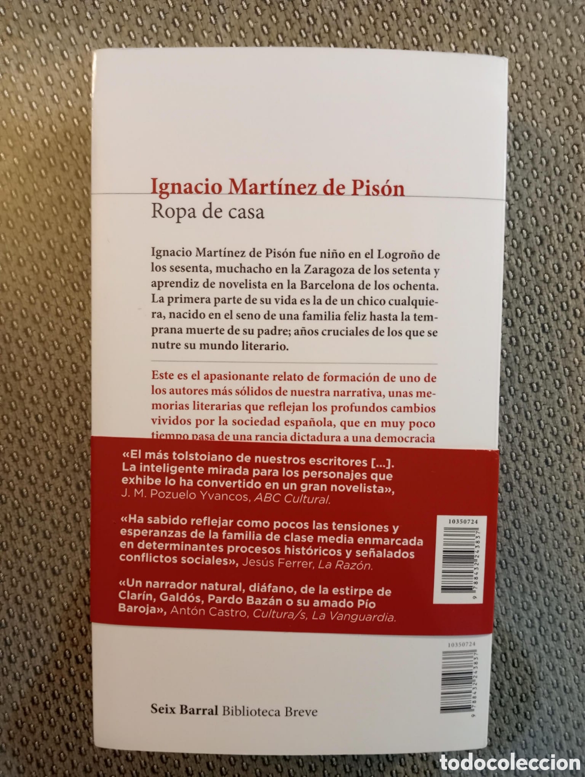 Libros de segunda mano: Ropa de casa / Ignacio Mart&iacute;nez De Pis&oacute;n - Foto 4
