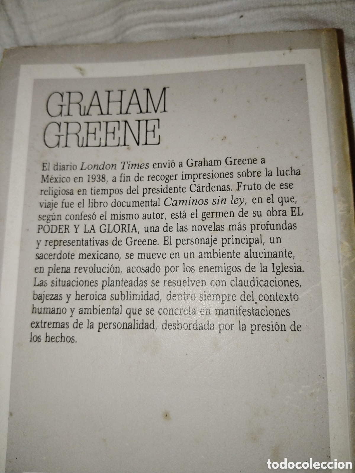 Libros de segunda mano: El poder y la gloria. Graham Green - Foto 2