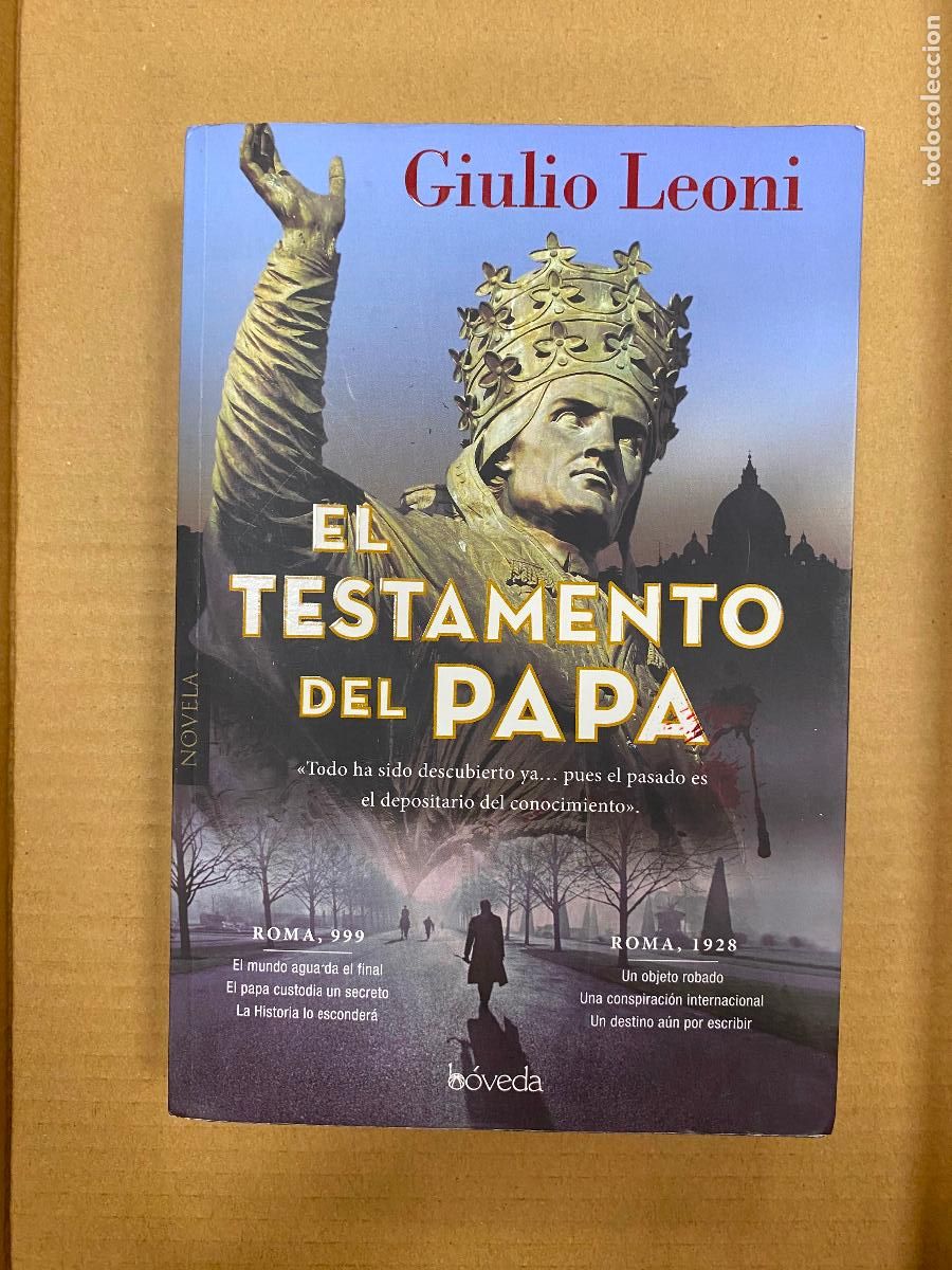 Libros de segunda mano: EL TESTAMENTO DEL PAPA - GIULIO LEONI - Foto 1
