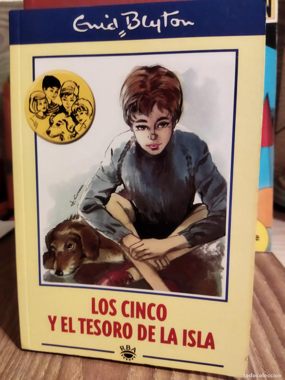 Libros de segunda mano: Los cinco y el tesoro de la isla - Foto 1
