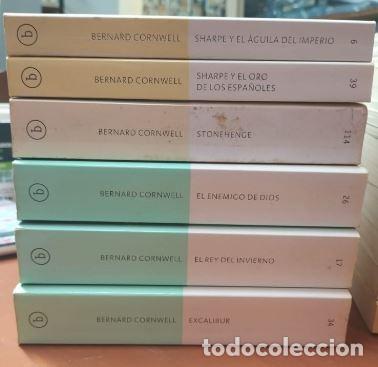 Libros de segunda mano: BERNARD CORNWELL - QUINTETO EDHASA - 23 TITULOS - Foto 4