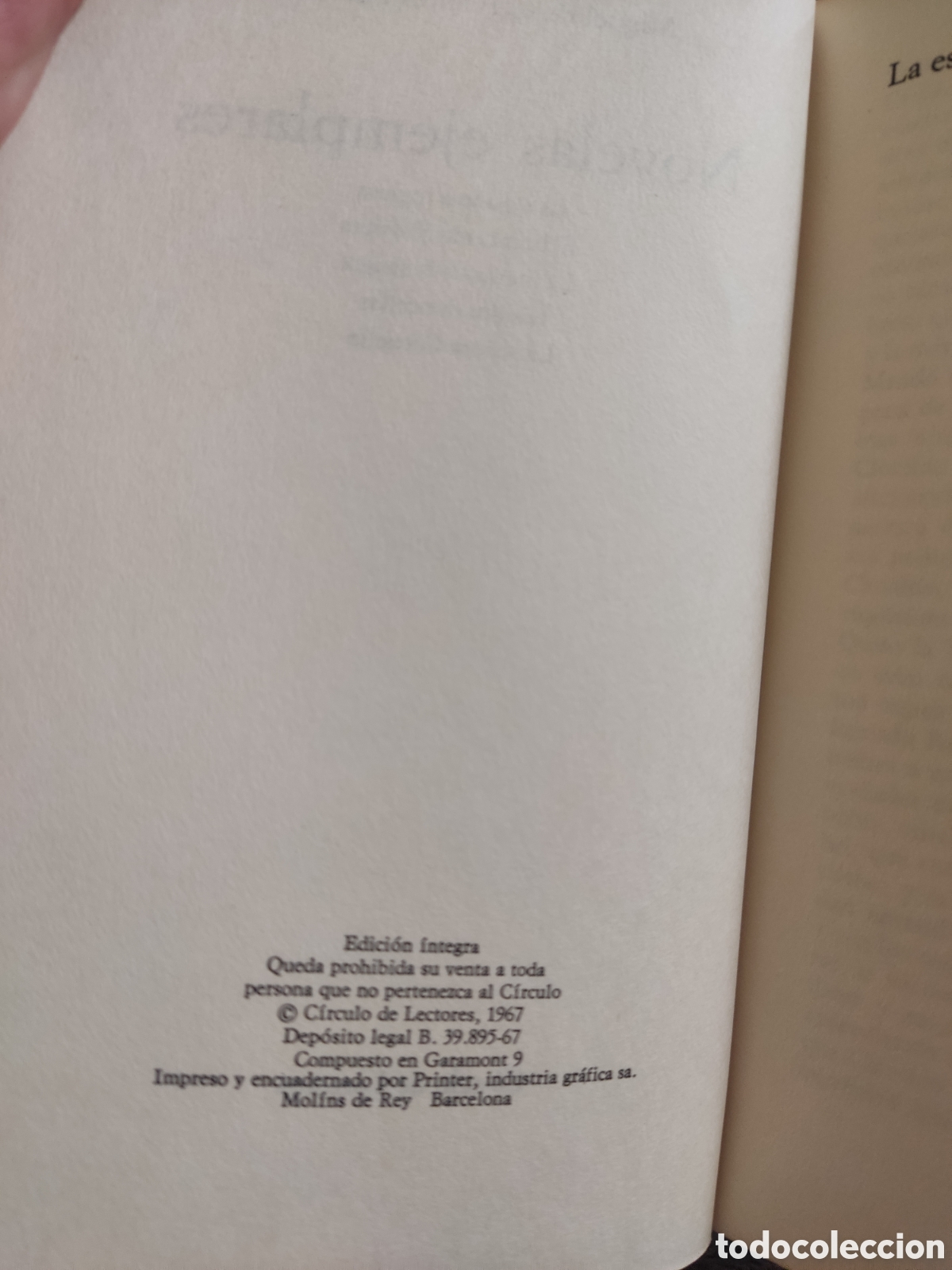 Libros de segunda mano: Cervantes novelas ejemplares - Foto 4