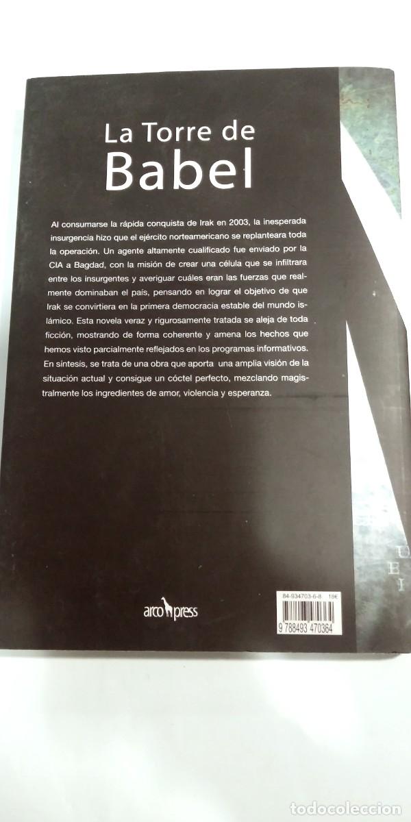 Libros de segunda mano: La torre de Babel Enrique Larroque - Foto 2