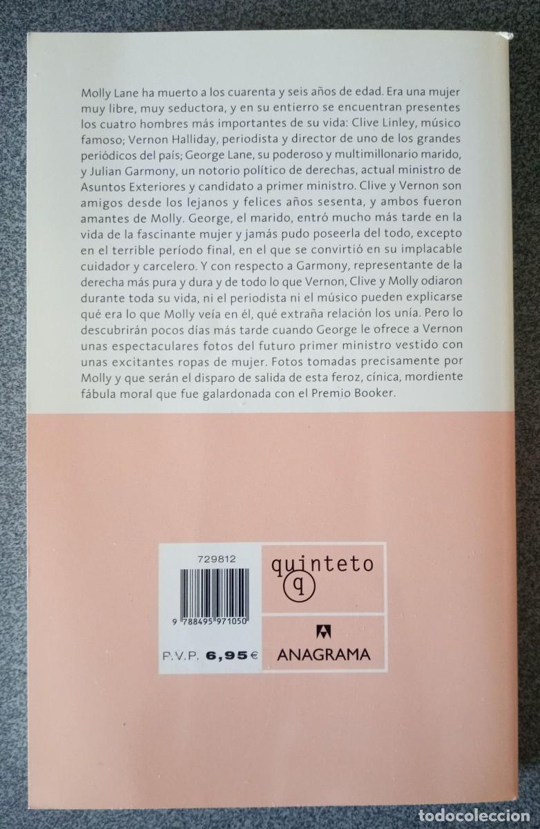 Libros de segunda mano: Amsterdam Ian McEwan - Foto 7