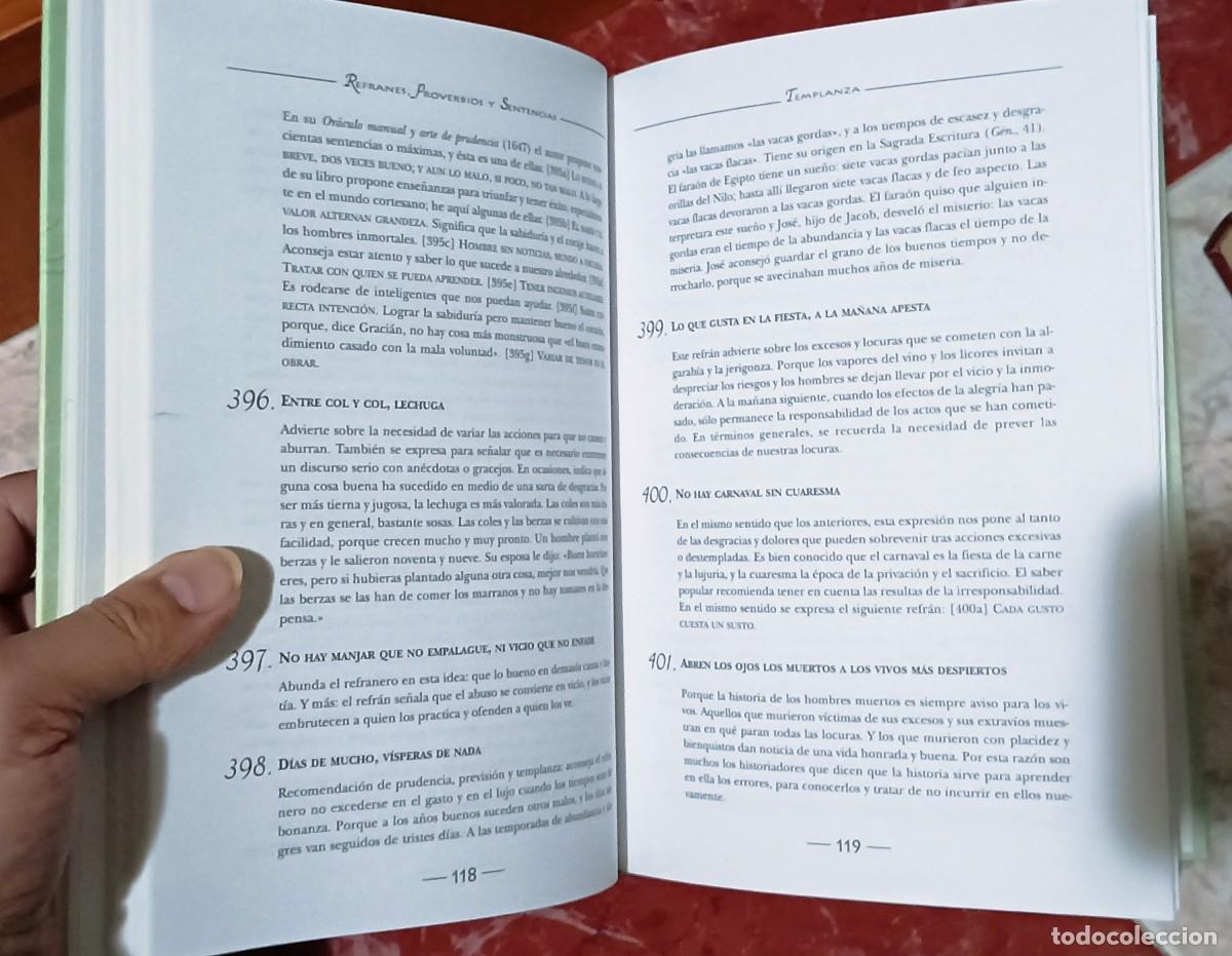 Libros de segunda mano: LIBRO REFRANES, PROVERBIOS Y SENTENCIAS - Foto 3