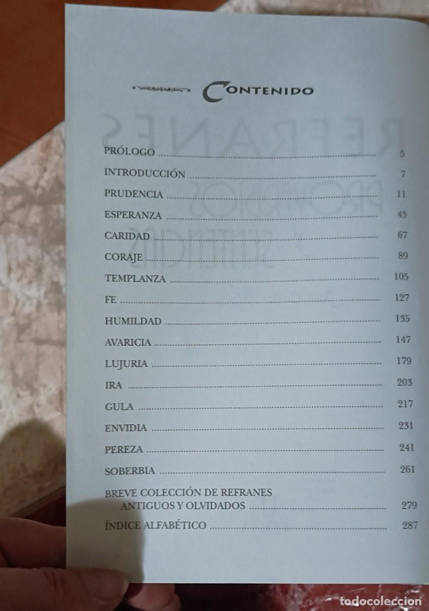Libros de segunda mano: LIBRO REFRANES, PROVERBIOS Y SENTENCIAS - Foto 4