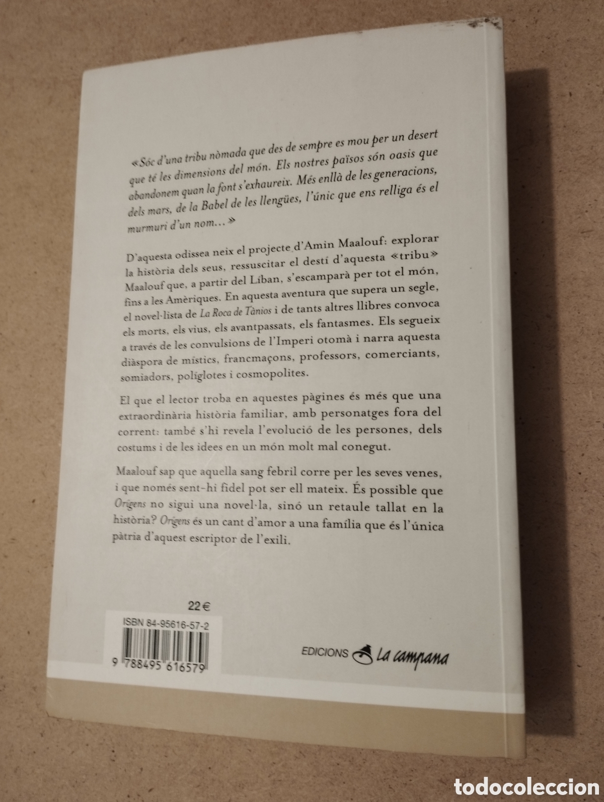 Libros de segunda mano: OR&Iacute;GENS (AMIN MAALOUF) - Foto 4