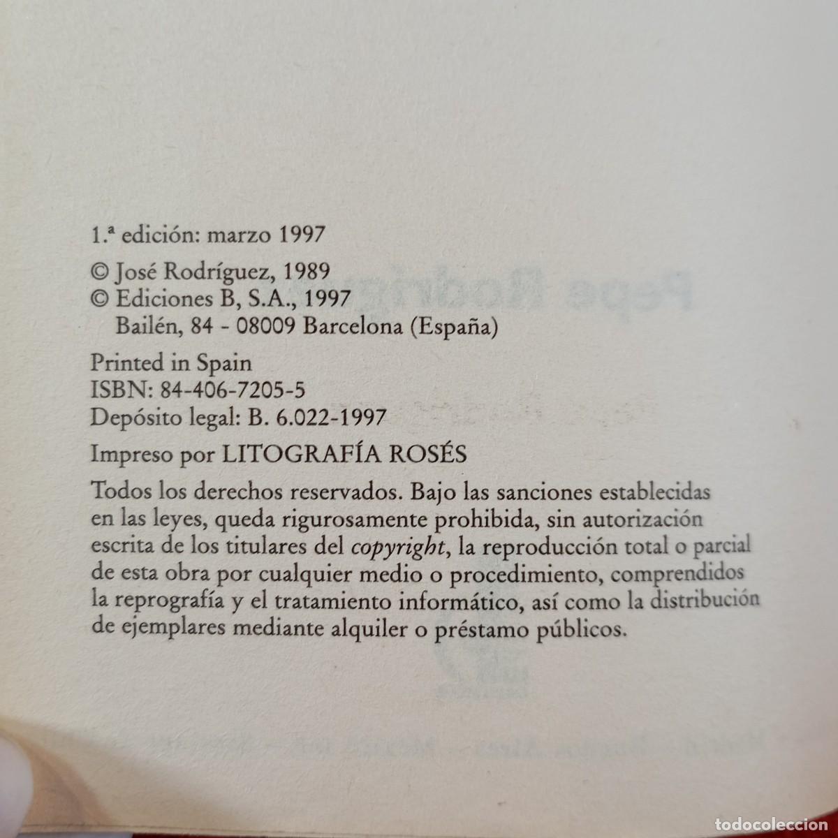 Libros de segunda mano: EL PODER DE LAS SECTAS - PEPE RODR&Iacute;GUEZ - 1997 - EDICIONES B / 541 - Foto 4