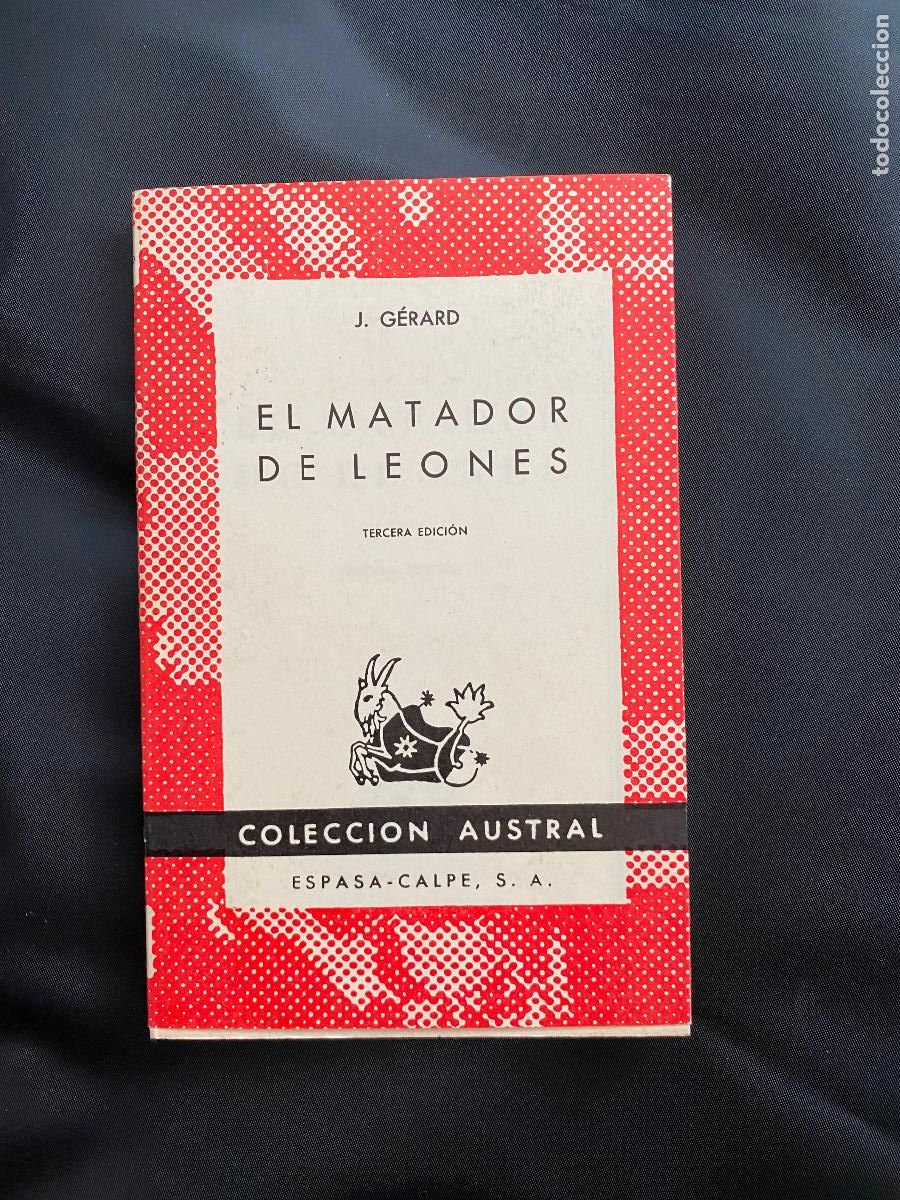 Libros de segunda mano: EL MATADOR DE LEONES. J. GERARD - Foto 1