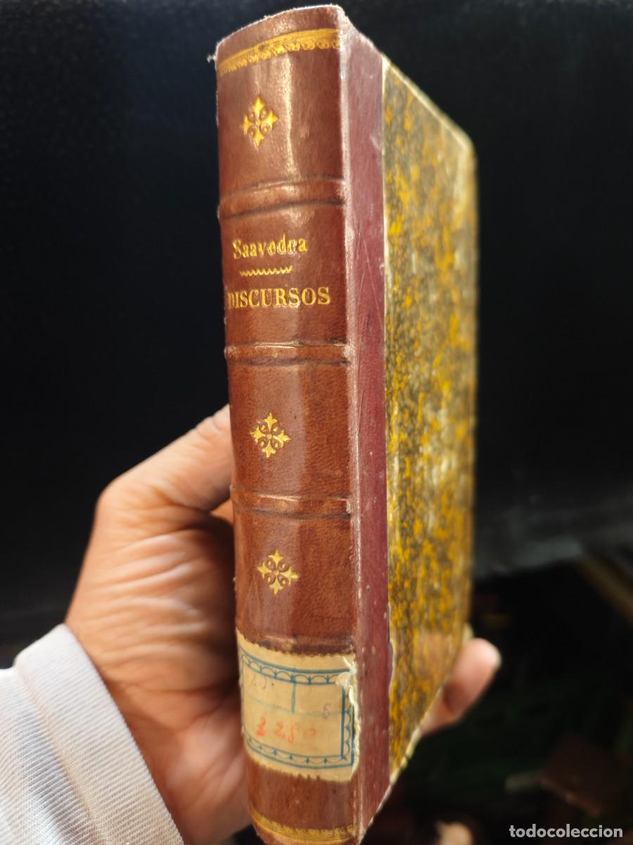 Libros de segunda mano: Libro dedicado por el Duque de Rivas a Jos&eacute; Esperanza y Sola