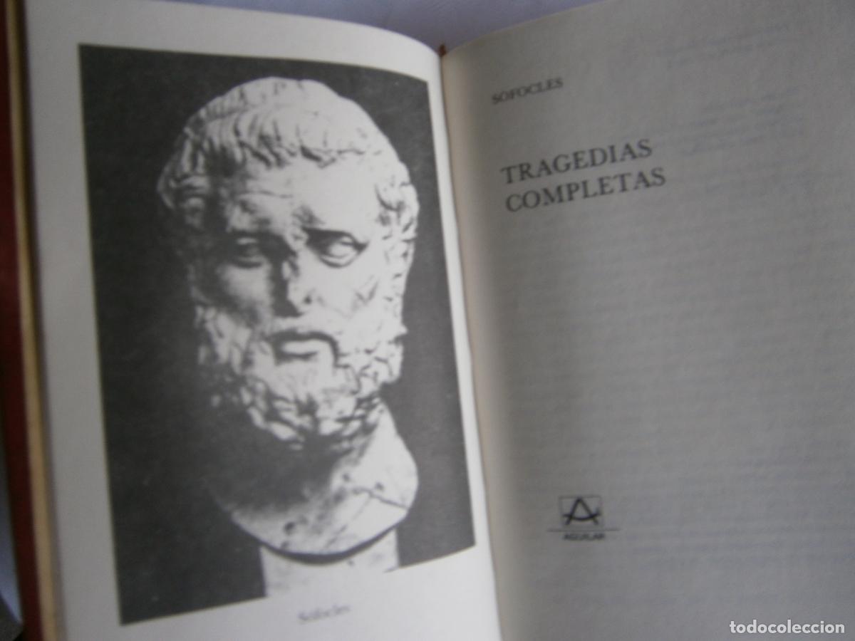 Libros de segunda mano: ANTIGUO LIBRO AGUILAR - SOFOCLES - TRAGEDIAS COMPLETAS - Foto 2