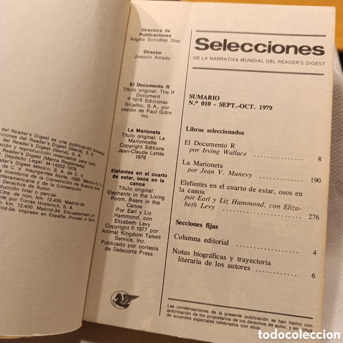 Libros de segunda mano: LIBRO READER DIGEST,NARRATIVA,1979 - Foto 3