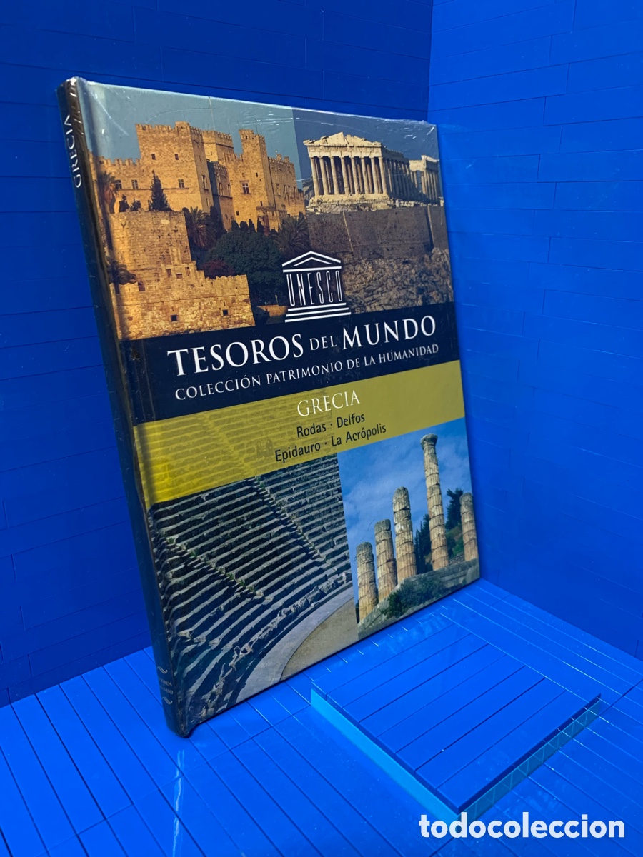 Libros de segunda mano: TESOROS DEL MUNDO GRECIA. RODAS - DELFOS - EPIDAURO- LA ACR&Oacute;POLIS