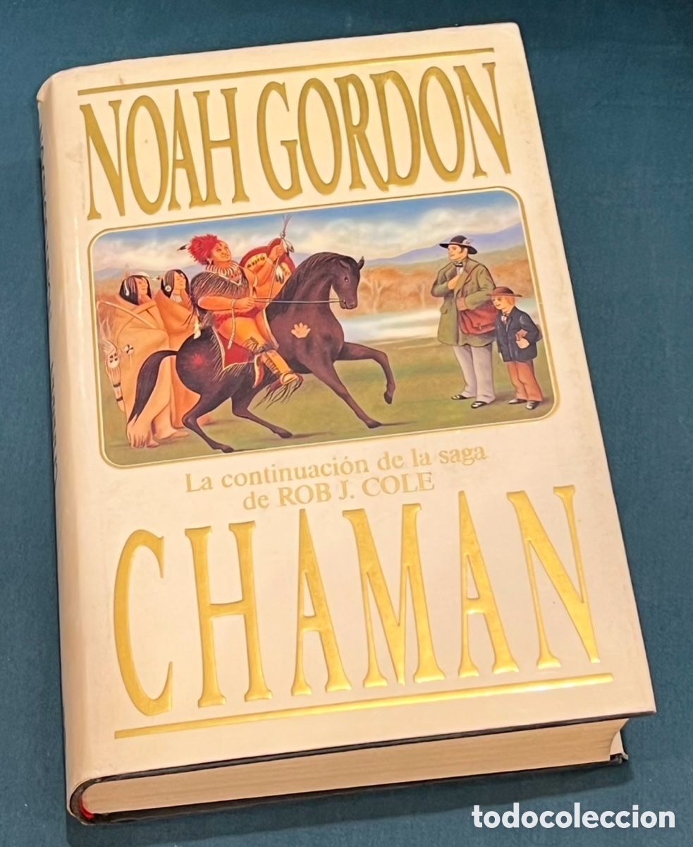 Libros de segunda mano: Libro. Noah Gordon. &ldquo;Cham&aacute;n&rdquo;. 1995. - Foto 1