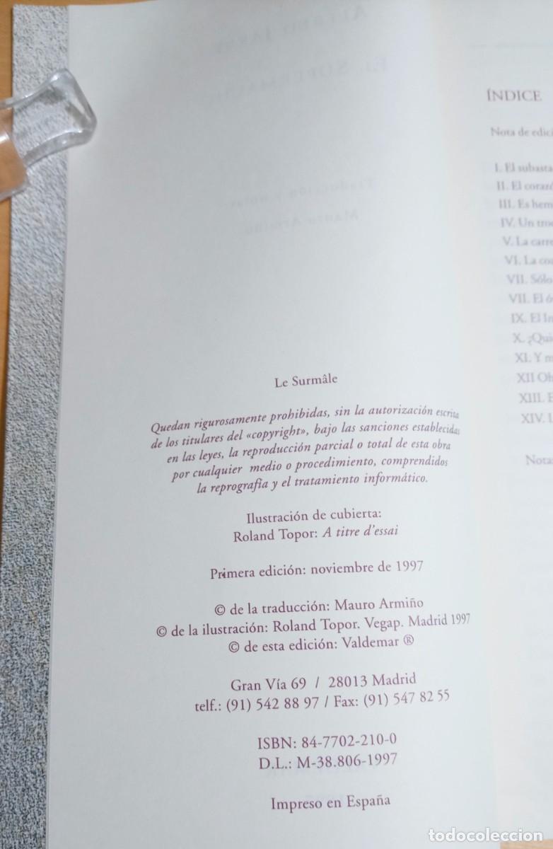 Libros de segunda mano: ALFRED JARRY EL SUPERMACHO - Foto 4