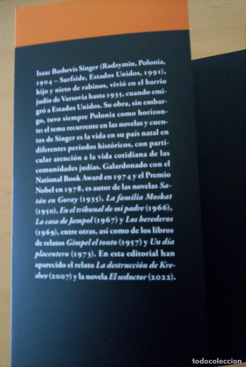 Libros de segunda mano: ISAAC BASHEVIS SINGER KEYLE LA PELIRROJA - Foto 3