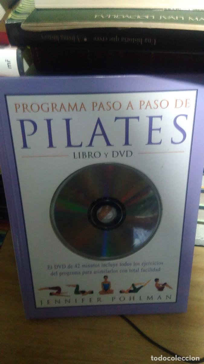 Libros de segunda mano: Programa paso a paso de pilates libro y DVD Jennifer Pohlman - Foto 1