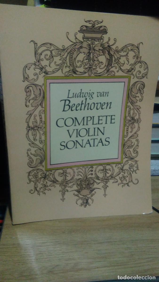 Libros de segunda mano: Ludwing Van Beethoven complete violin soatas - Foto 1