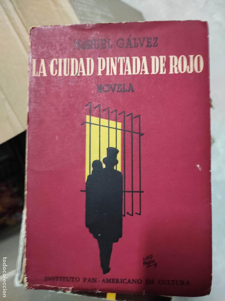 Libros de segunda mano: MANUEL G&Aacute;LVEZ. LA CIUDAD PINTADA DE ROJO. - Foto 1
