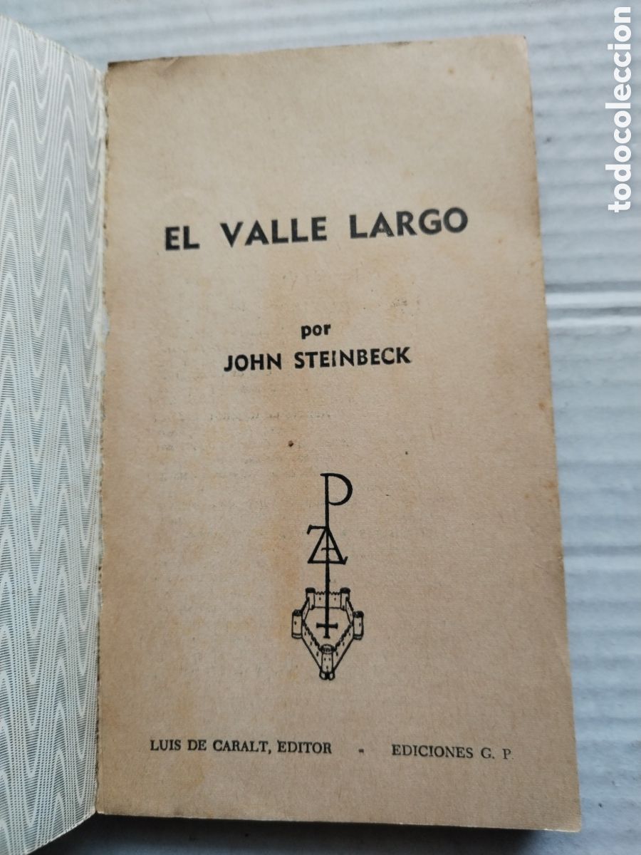 Libros de segunda mano: EL VALLE LARGO/JOHN STEINBECK - Foto 2