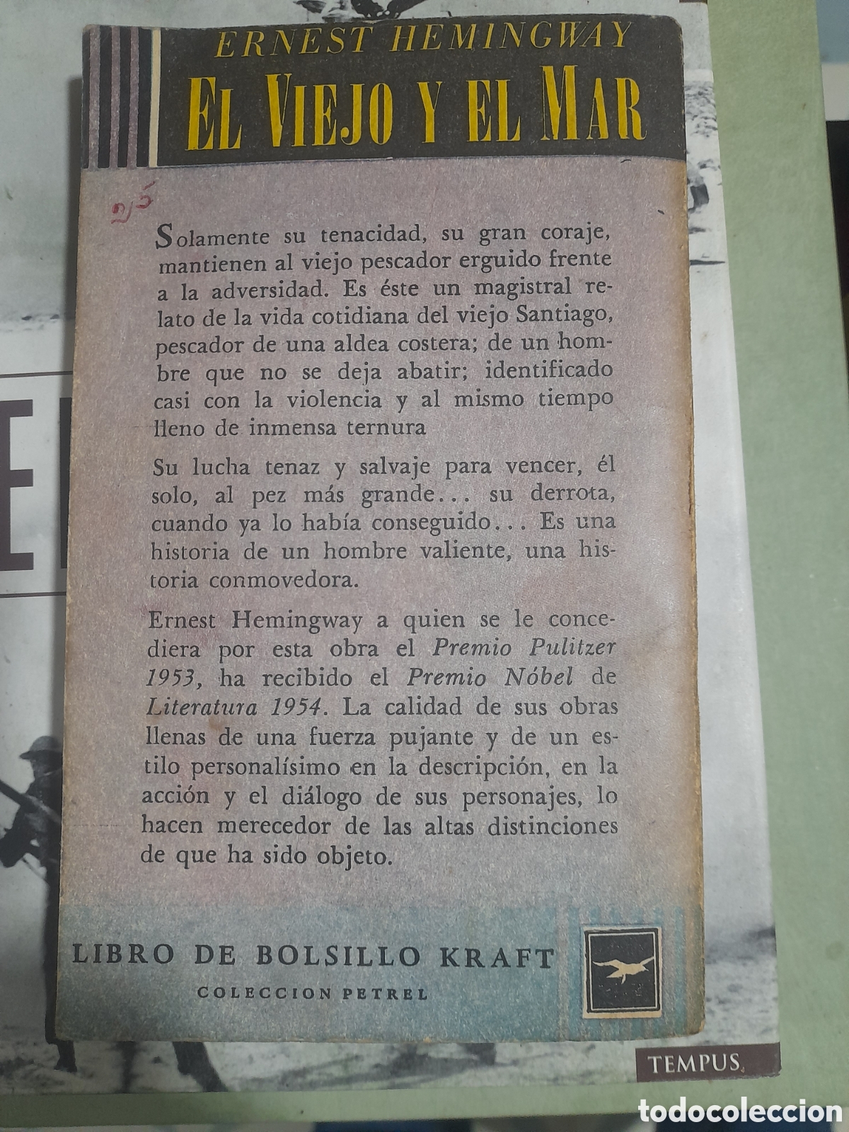 Libros de segunda mano: ERNEST HEMINGWAY El viejo y el Mar - Foto 2