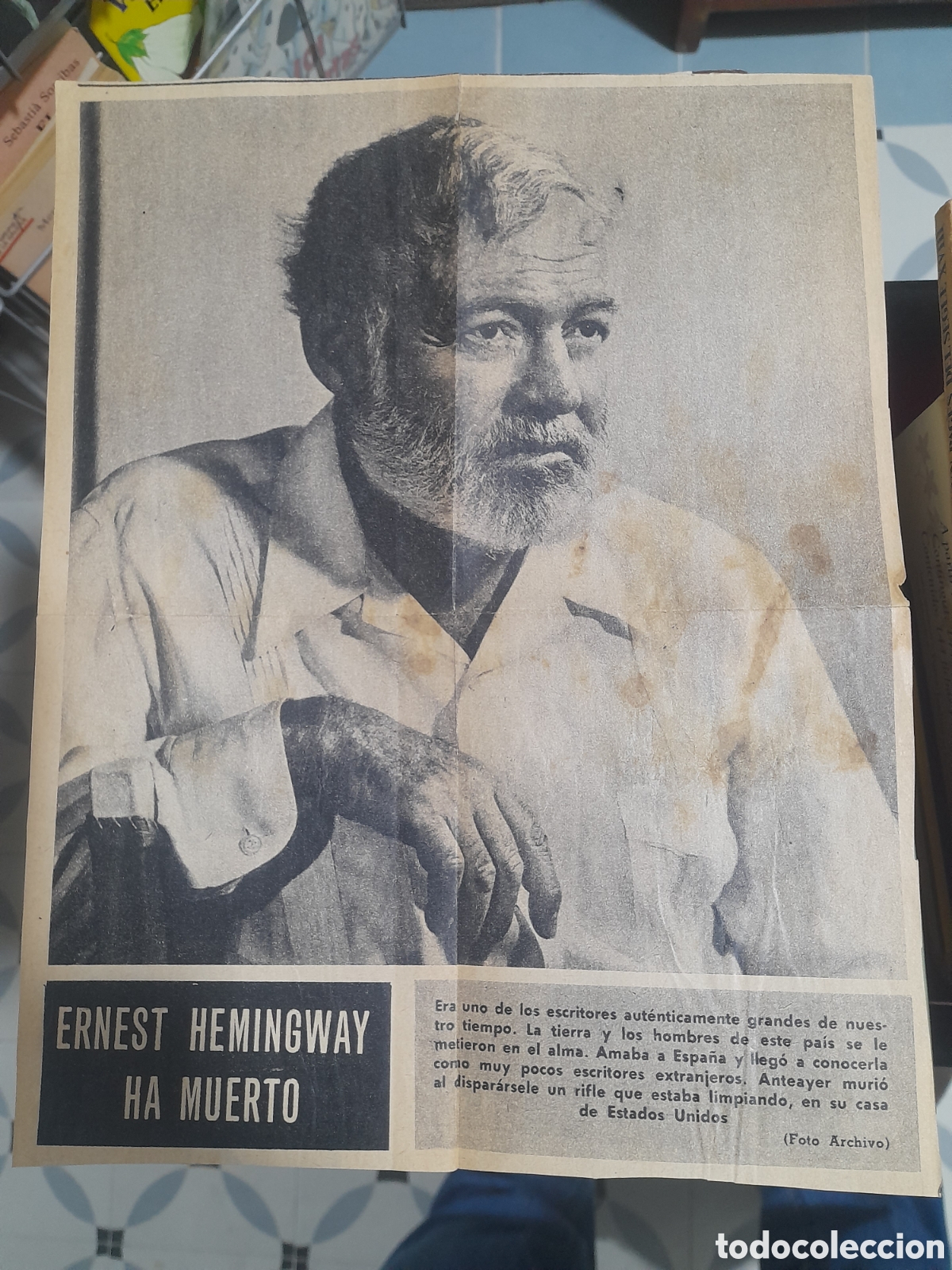 Libros de segunda mano: ERNEST HEMINGWAY El viejo y el Mar - Foto 3