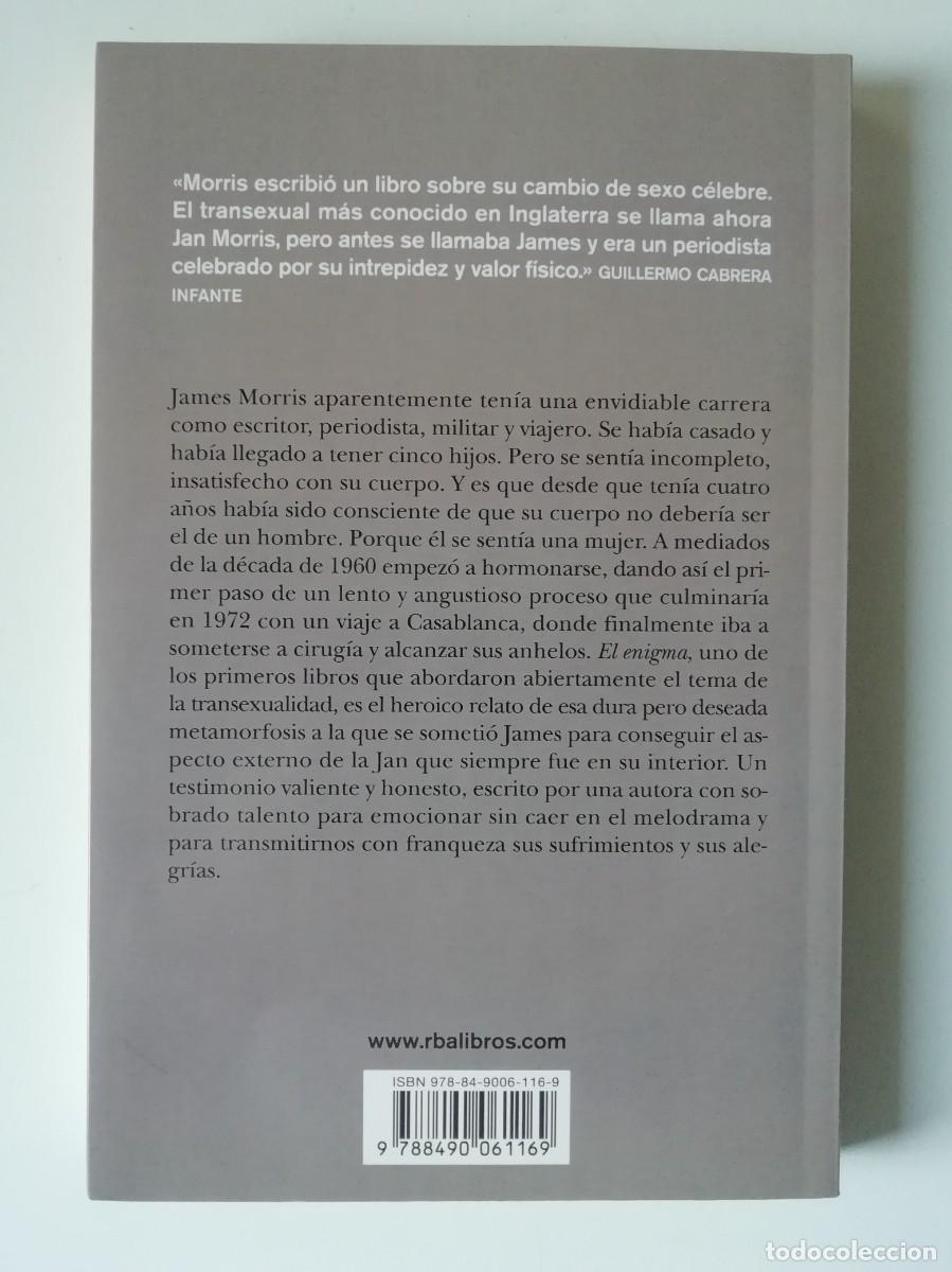 Libros de segunda mano: EL ENIGMA - JAN MORRIS - ED. RBA 2011 - Foto 2