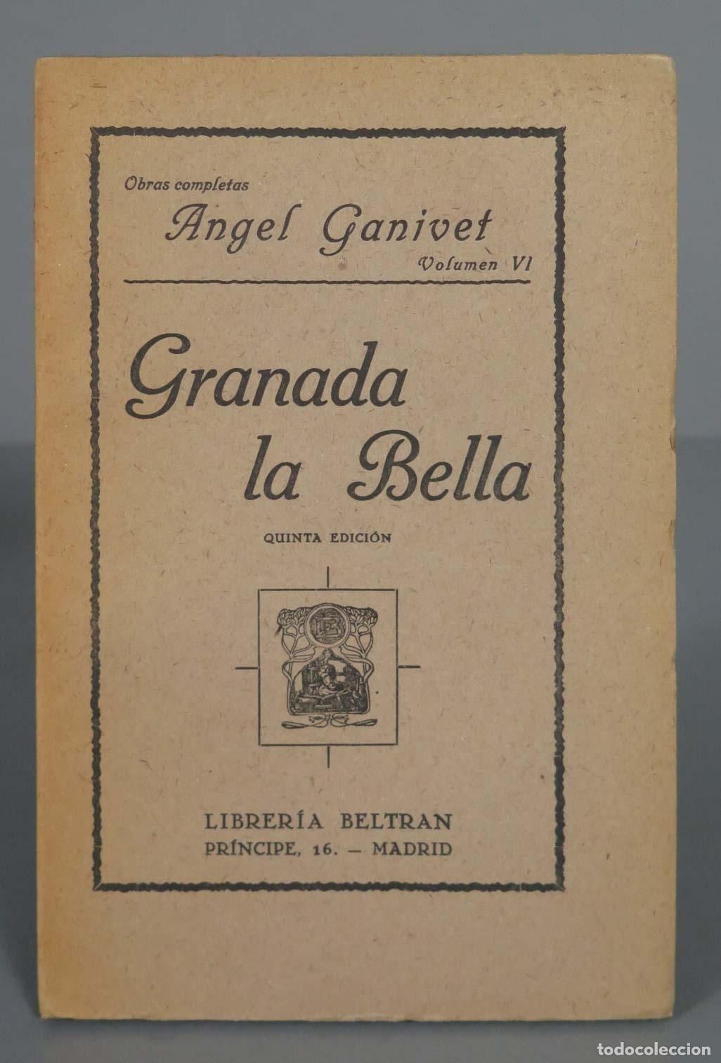 Libros de segunda mano: Granada la bella &Aacute;ngel Ganivet - Foto 1